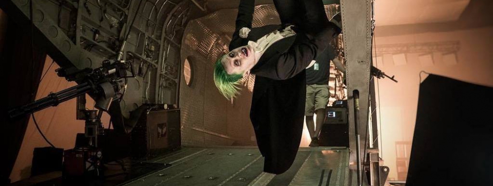 Le Joker fait des singeries dans les coulisses de Suicide Squad