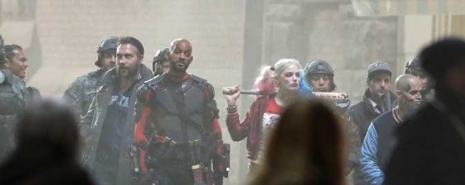 Suicide Squad : des photos prises sur le tournage dévoilent l'équipe en action