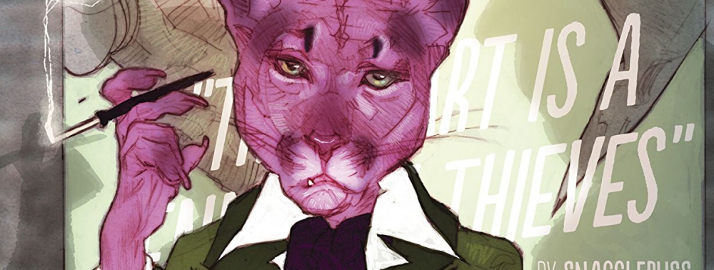 La série Snagglepuss de Mark Russell pour DC Comics empoche un prix aux GLAAD Media Award