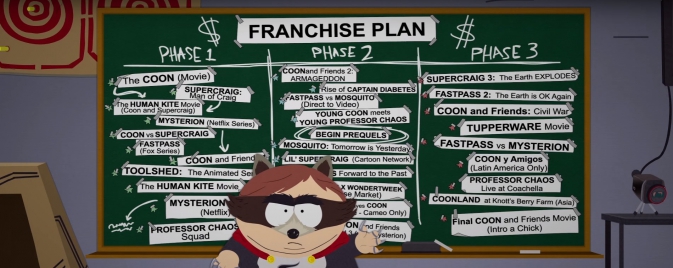 South Park se moque des films de super-héros dans le trailer de The Fractured but Whole