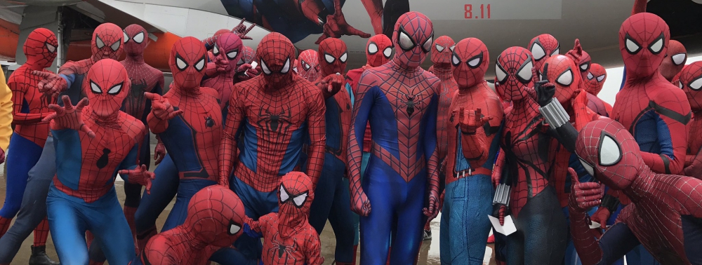 Un vol rempli de Spider-Men a fait Tokyo/Osaka au Japon