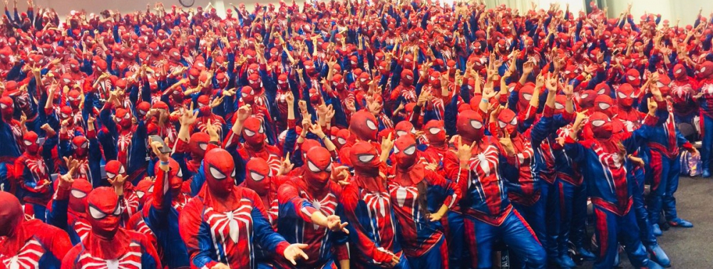 547 personnes déguisées en Spider-Man se réunissent à la Stockholm Comic Con pour briser un record