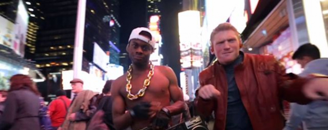 Quand Star-Lord danse dans les rues de New York !