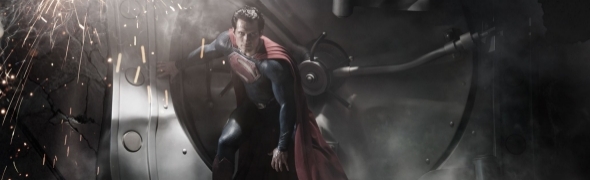 Des photos du cratère du vaisseau de Superman dans Man of Steel