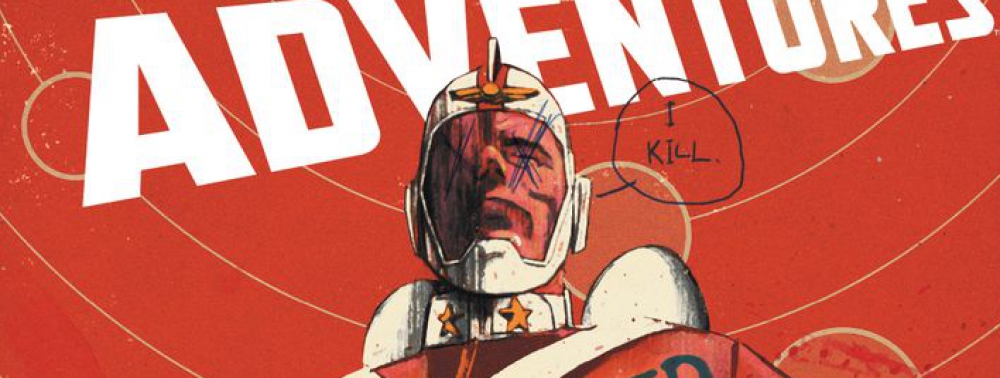 Adam Strange revient de l'espace dans les premières pages de Strange Adventures #1