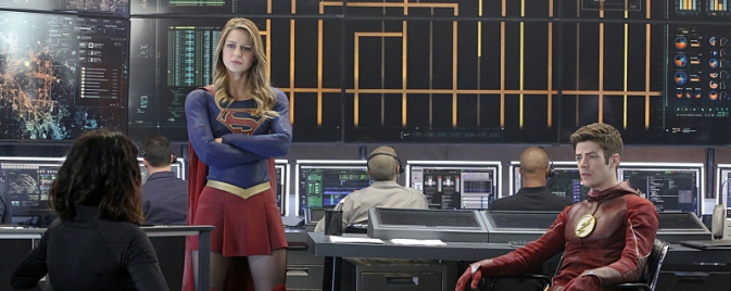 Le crossover entre Supergirl et The Flash se dévoile dans une vingtaine d'images