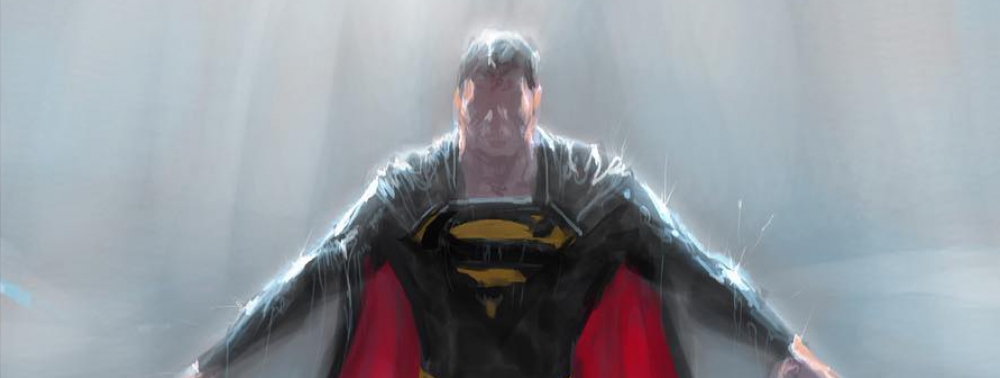 Le concept artist de Justice League Mortal montre son Superman en costume noir