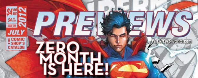 Superman fait la une de Previews