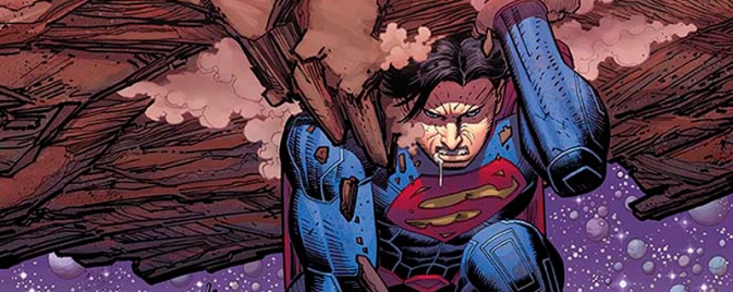 Superman #32 : la couverture de John Romita Jr. et Klaus Janson