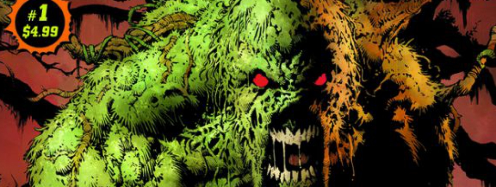 Le petit Swamp Thing de Brian Azzarello et Greg Capullo montre de premières planches