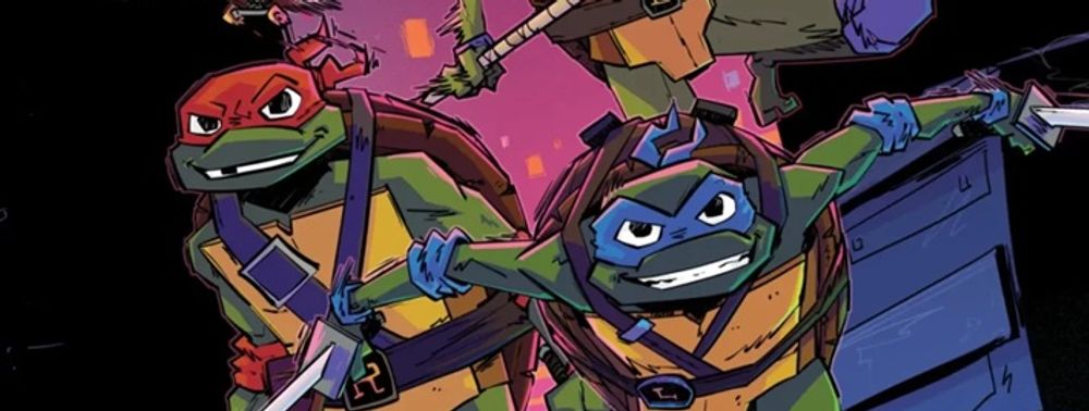 Les Tortues Ninja du film TMNT : Mutant Mayhem débarquent en comics chez IDW en octobre 2025