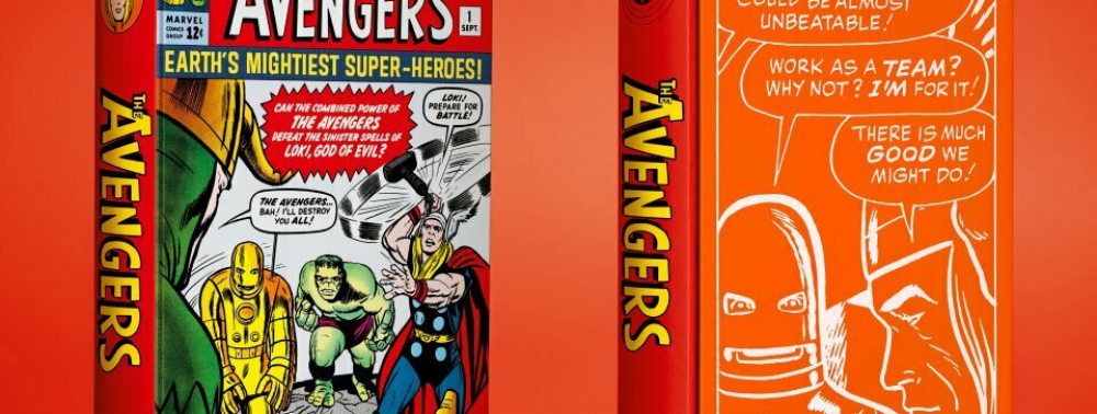 Le volume de la Marvel Comics Library (Taschen) consacré aux Avengers se présente