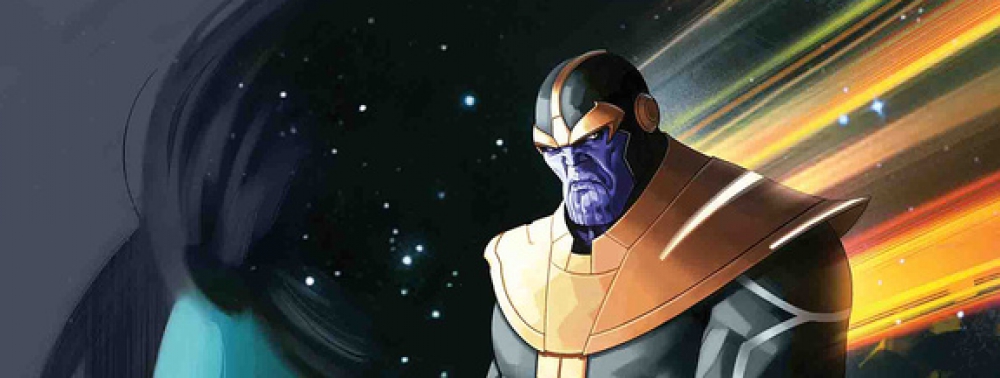 Thanos est de retour dans les premières planches (sans couleurs) d'Ariel Olivetti