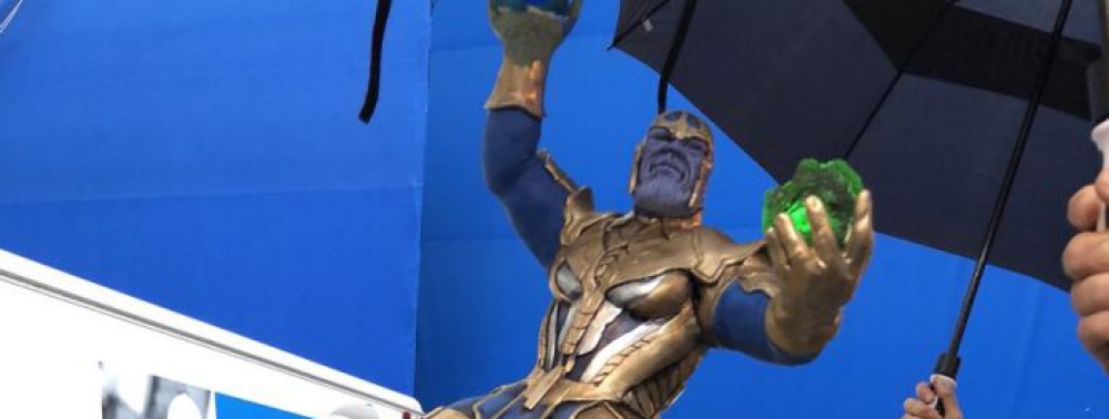 Avengers 4 célèbre la fin de son tournage avec un gigantesque gâteau de Thanos