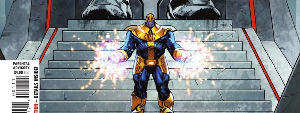 Thanos change le futur dans Thanos Legacy #1 de Donny Cates et Brian Level
