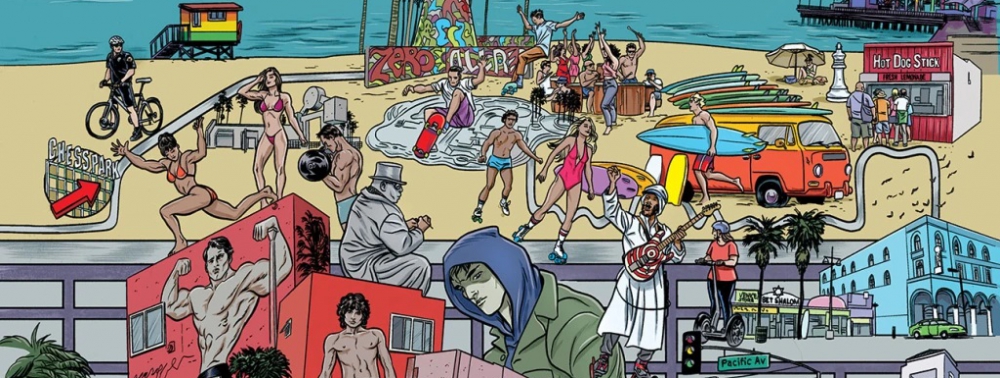 The Golem of Venice Beach: un OGN sur Kickstarter par Mike Allred, Paul Pope, Jae Lee, Sienkiewicz