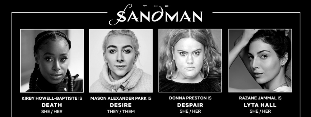 The Sandman : Netflix fait le plein d'interprètes pour l'adaptation du comics de Neil Gaiman