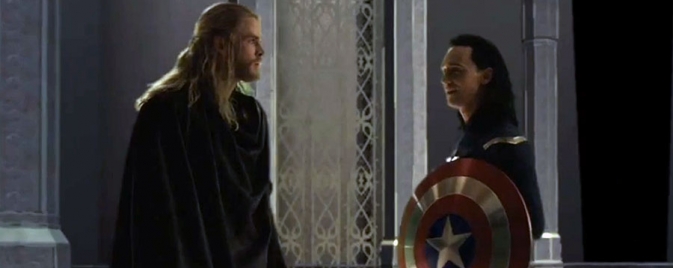 Une scène coupée avec Loki - The First Avenger pour Thor - The Dark World 