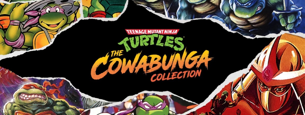 Le pack de jeux TMNT : The Cowabunga Collection également annoncé au format physique