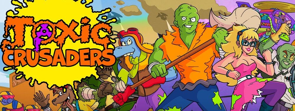 Toxic Crusaders : un nouveau trailer pour le beat'em all (façon Shredder's Revenge) basé sur la série animée