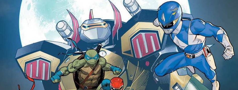 Le Turtle Megazord du crossover Power Rangers/Tortues Ninja se montre en images