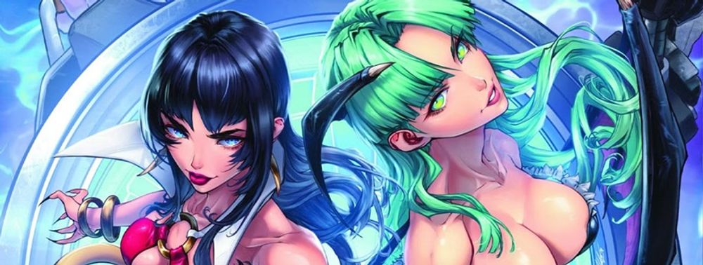 Vampirella va croiser Morrigan des jeux Darkstalkers dans un crossover de Tim Seeley Vampirella va croiser Morrigan des jeux Darkstalkers dans un crossover de Tim Seeley