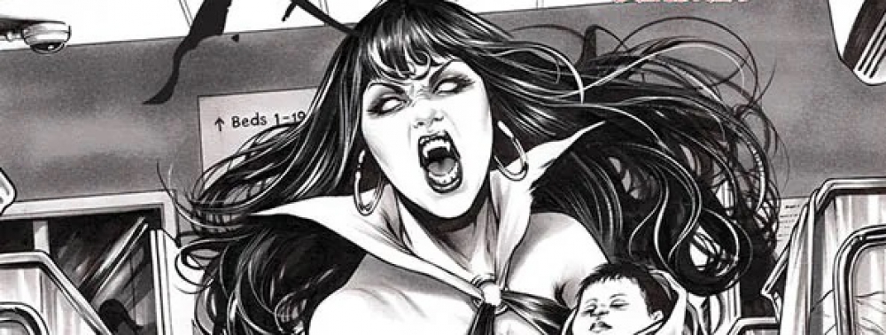 Christopher Priest n'en démord pas : le scénariste annonce Vampirella/Dracula : Rage en août 2023