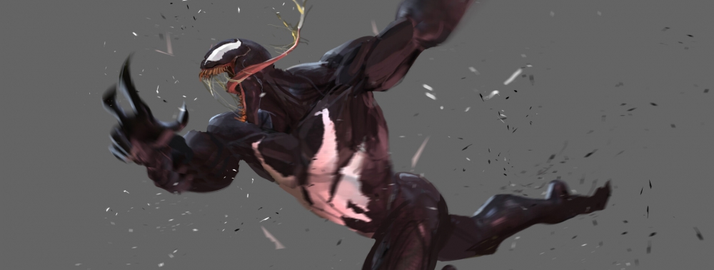 Venom avait bien un logo sur le torse dans les concept-arts du film de Ruben Fleischer