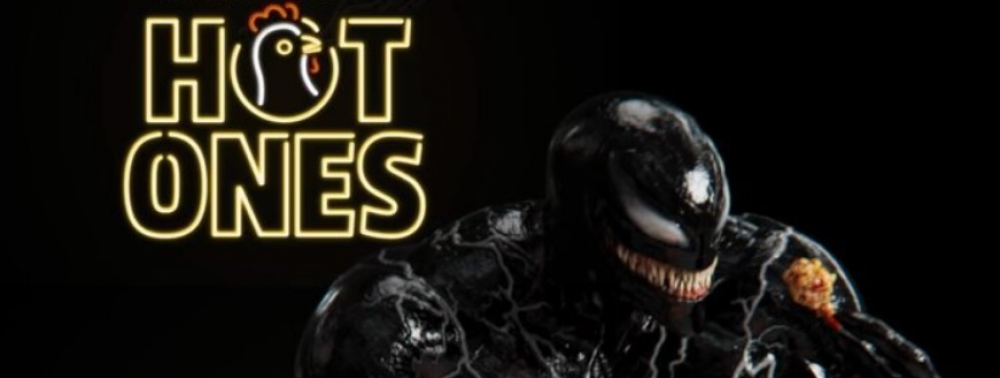 Venom s'ébouillante avec du poulet au piment façon Hot Ones dans promo de Venom : The Last Dance