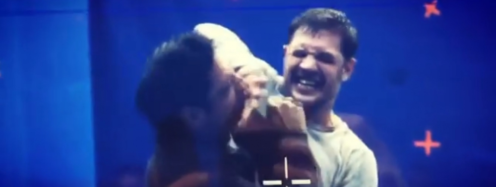 Tom Hardy et Riz Ahmed se frottent le visage sur une vidéo des coulisses de Venom