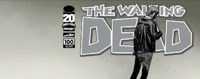 La couverture variante de Marc Silvestri pour Walking Dead #100