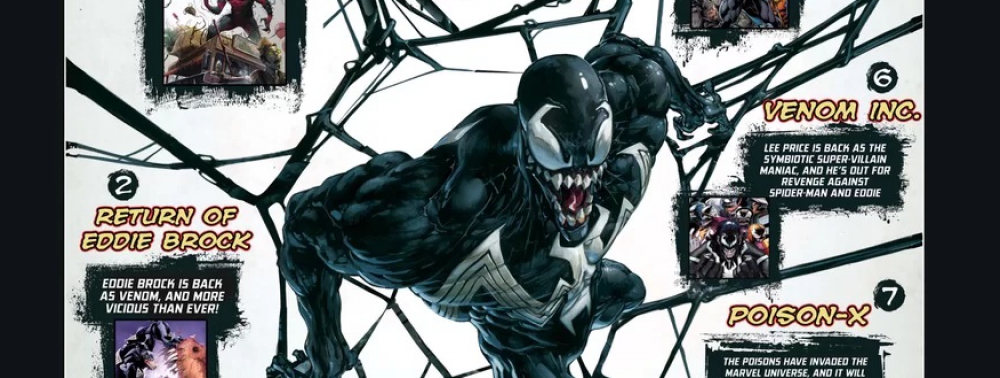 Clayton Crain illustre la Toile de Venom, récapitulatif des festivités pour le trentième anniversaire du symbiote