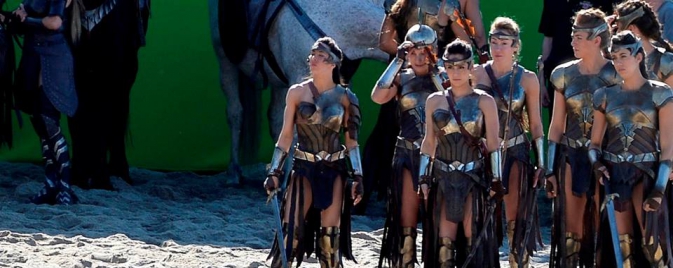 Des images de tournage pleines d'Amazones pour Wonder Woman
